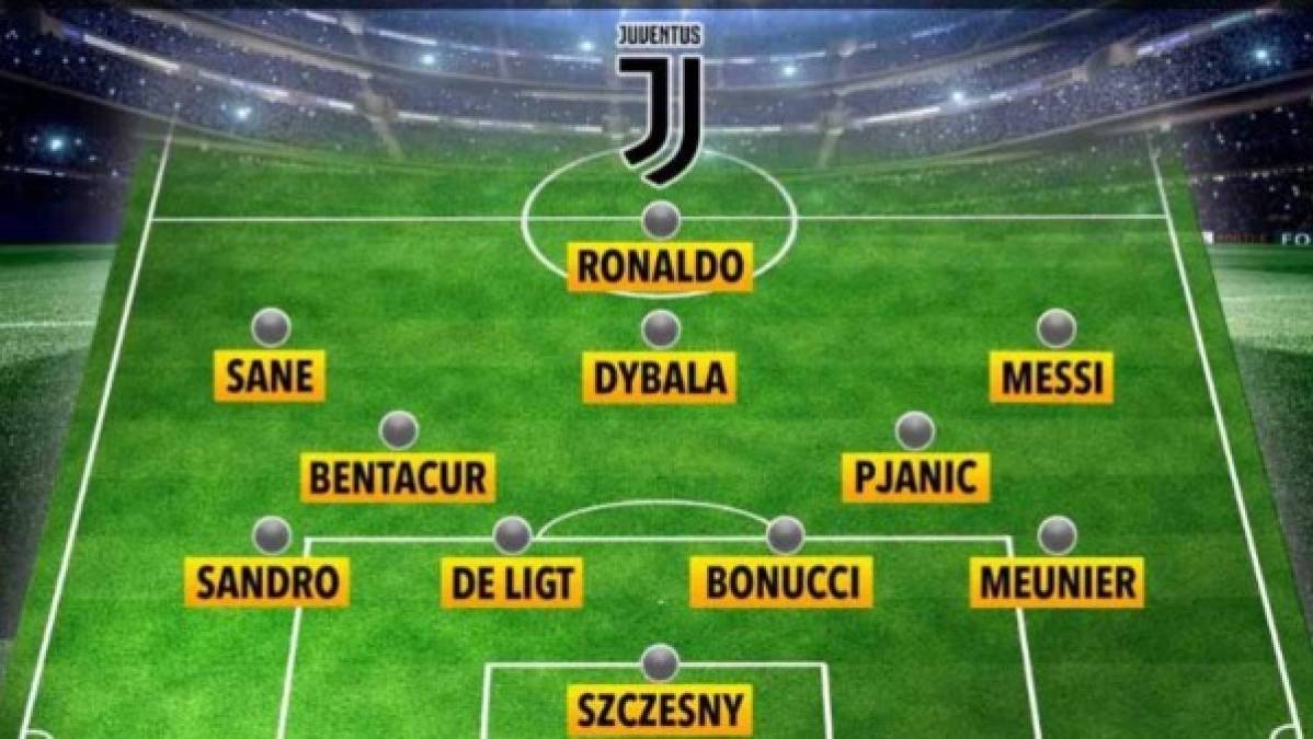 Este es el equipazo que busca armar la Juventus para la próxima campaña con Pep Guardiola como DT.