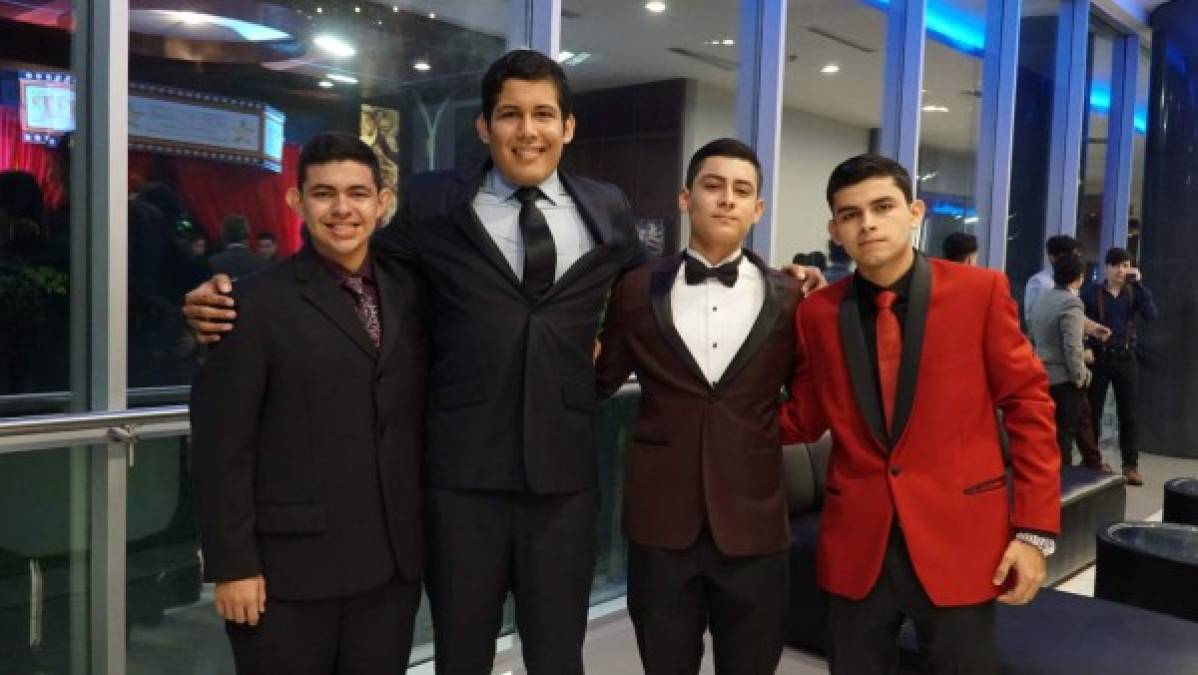 Marvin Oliva, Carlos Vilorio, Daniel Nolasco y Kevin Gutiérrez.