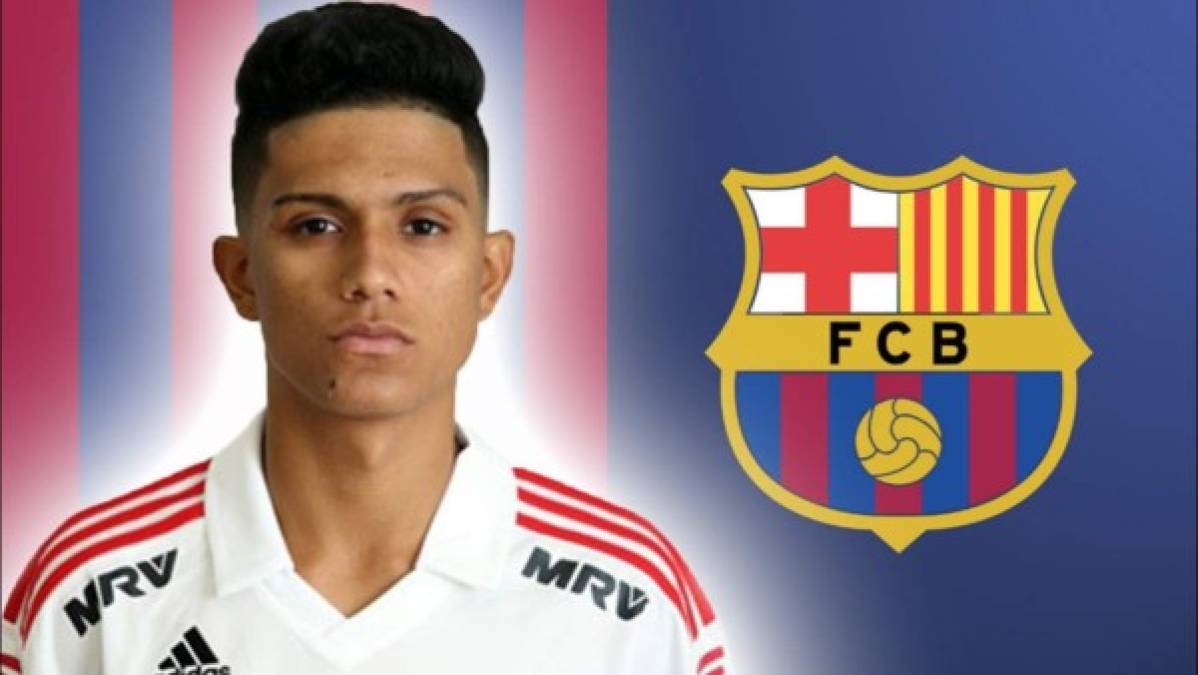 El FC Barcelona cerró el fichaje del joven delantero brasileño Gustavo Maia, una de las revelaciones del Sao Paulo en este año.El delantero cuenta con 19 años de edad.