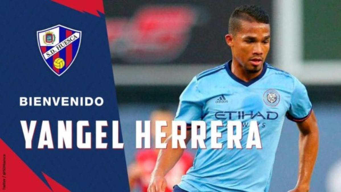 El Huesca ha fichado a Yangel Herrera. El mediocentro venezolano de 20 años llega cedido hasta final de temporada procedente del Manchester City.