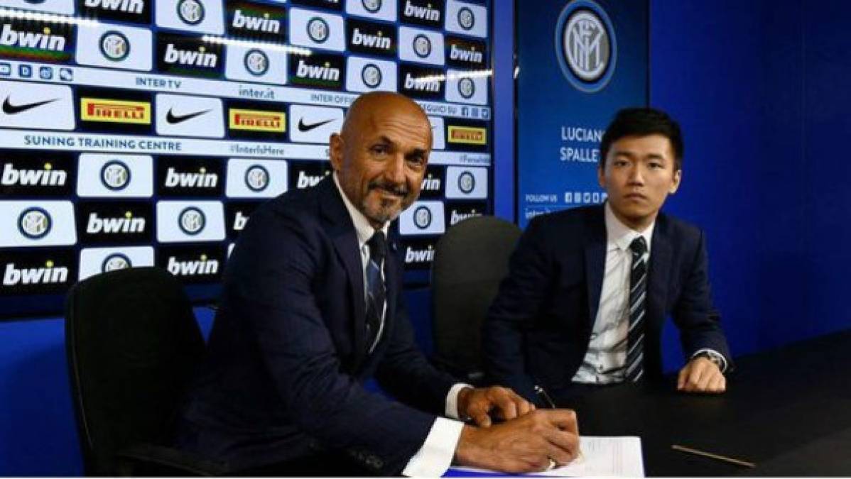 El Inter renueva a su entrenador, Luciano Spalletti, hasta 2021.