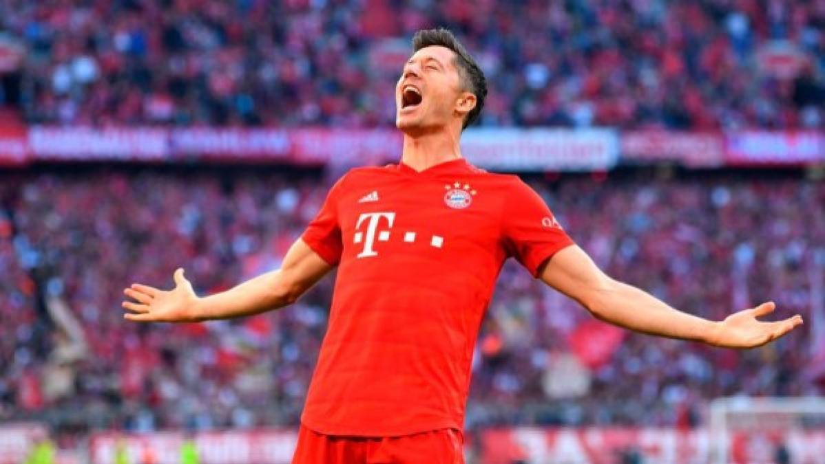 Lewandowski: El delantero polaco es el goleador del Bayern Múnich. Ha marcado 22 goles, tiene 44 puntos.<br/>