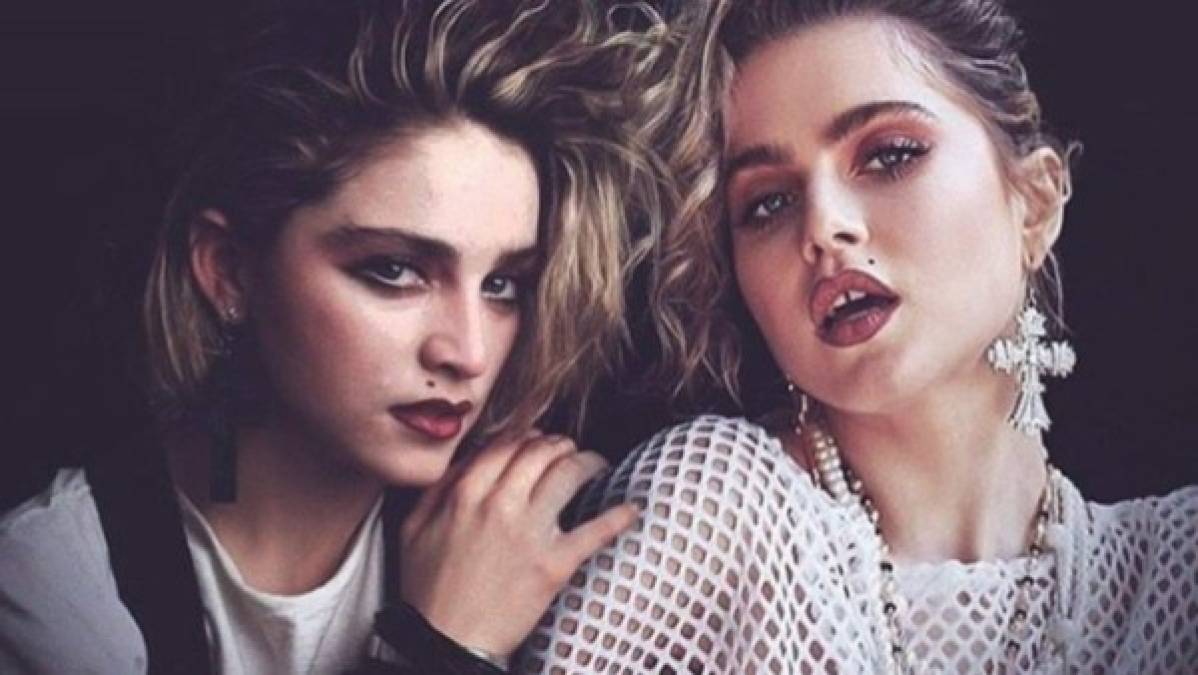 Anne Winters recurrió a su cuenta de Instagram para recrear varios de los icónicos looks de la diva. Además, utilizó el hashtag #minimadonna en sus publicaciones para fortalecer su campaña.