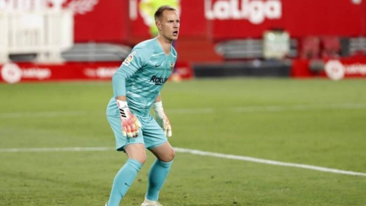 Ter Stegen: Seguirá siendo el portero titular en el Barcelona.