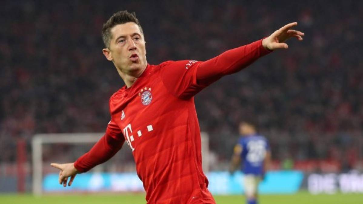 10. Robert Lewandowski (Bayern Múnich) - El delantero polaco devenga un sueldo de 1.66 millón de euros.