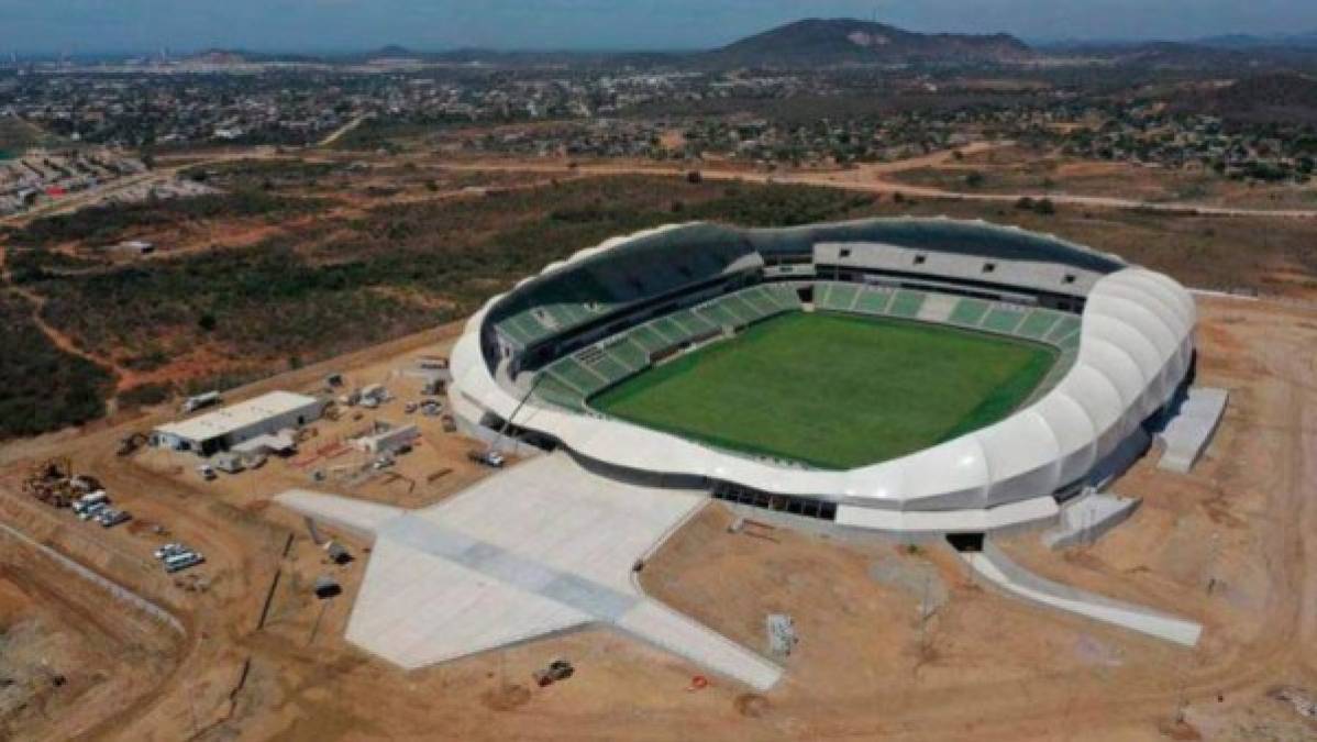 Aquí jugará sus partidos como local el nuevo club de la primera división de México, el Mazatlán FC.