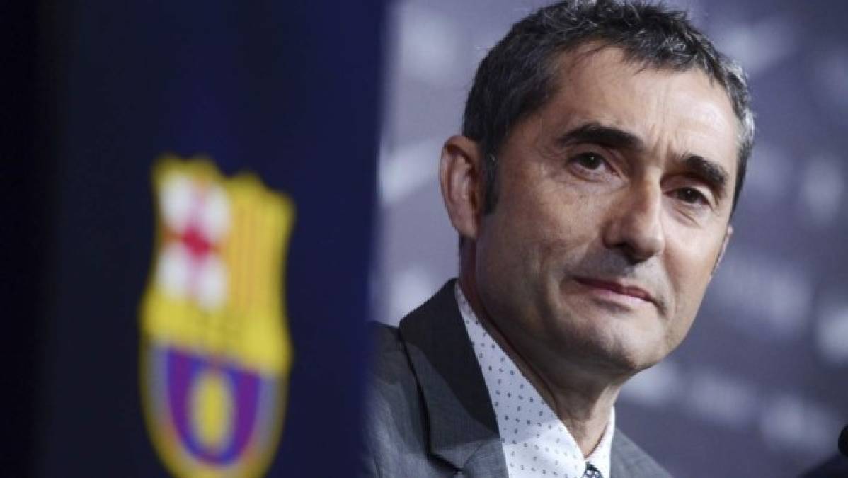 La revista France Football también publicó el listado y salario de los entrenadores. El puesto 5 es de Ernesto Valverde, DT del Barcelona, quien gana 23 millones de euros.