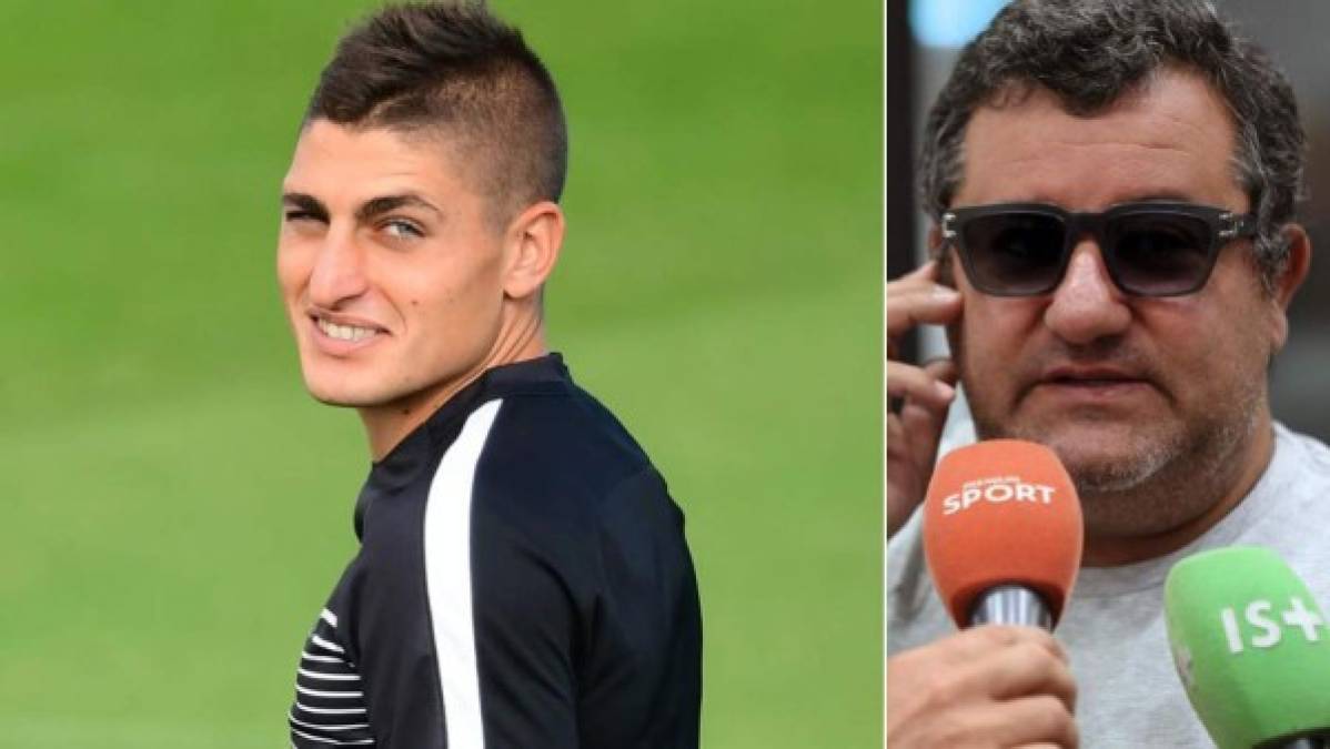 Siguen los movimientos alrededor de Marco Verratti. El jugador italiano ha anunciado en las redes sociales que Mino Raiola es su nuevo representante. Pogba, Ibrahimovic o Donnarumma son algunos de los clientes de este 'súper agente' de futbolistas. Si el Barça sigue interesado en Verratti deberá hablar con Raiola.