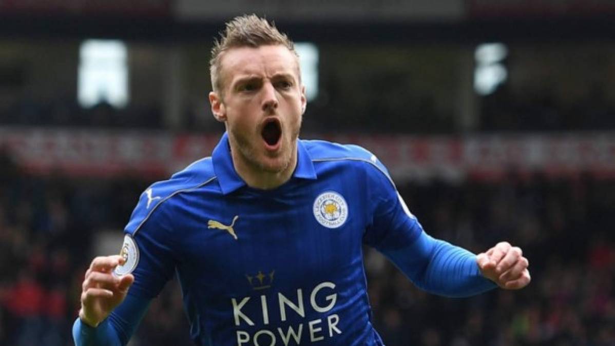 Jamie Vardy: El delantero sería una de las bajas del Leicester y clubes como Everton y Arsenal se han interesado en sus servicios.