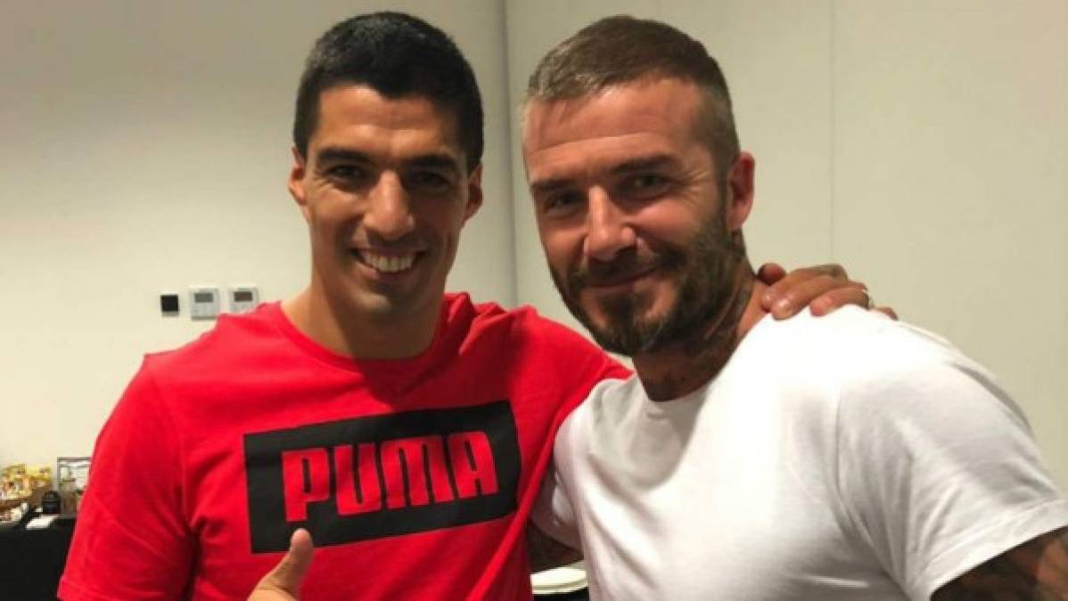 Luis Suárez: El pasado mes de junio se reportó que el equipo de Beckham le hizo una oferta al delantero uruguayo-