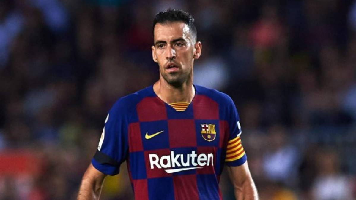 Sergio Busquets: Será otro de los contenciones del Barcelona ante Sevilla.