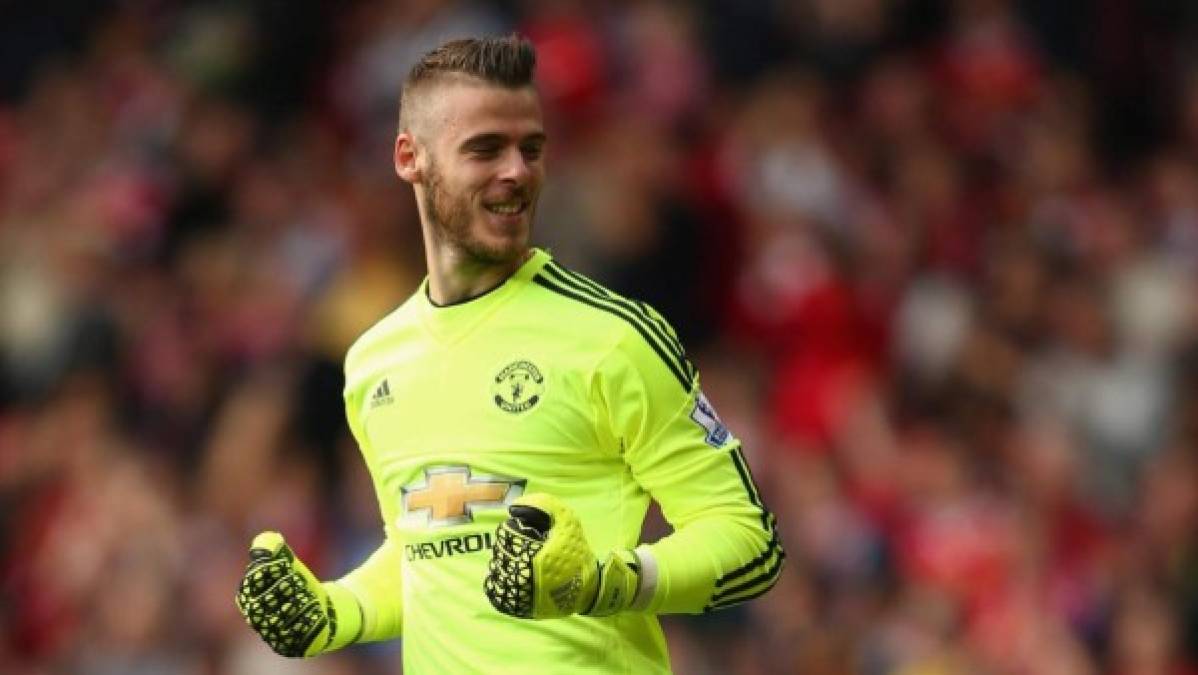 10- El arquero español David de Gea del Manchester United tiene una calificación de 90 en el Fifa 17.