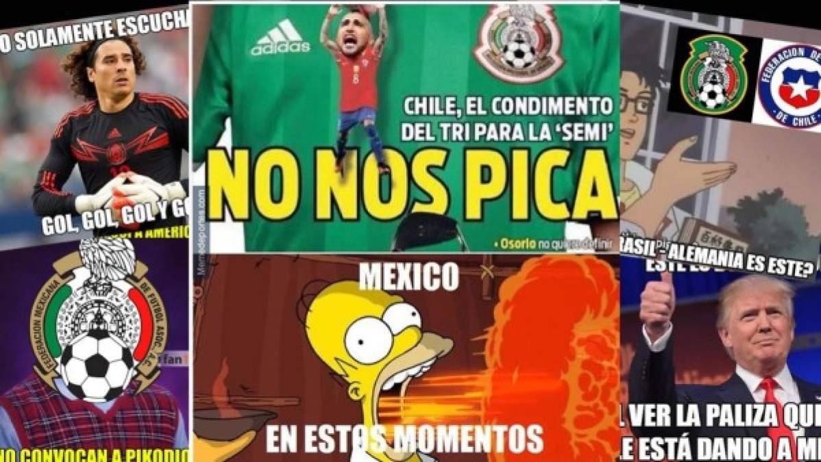 México fue eliminado de la Copa América Centenario tras caer por goleada histórica 7-0 contra Chile y los memes no se hicieron esperar en las redes sociales. Mira los mejores.