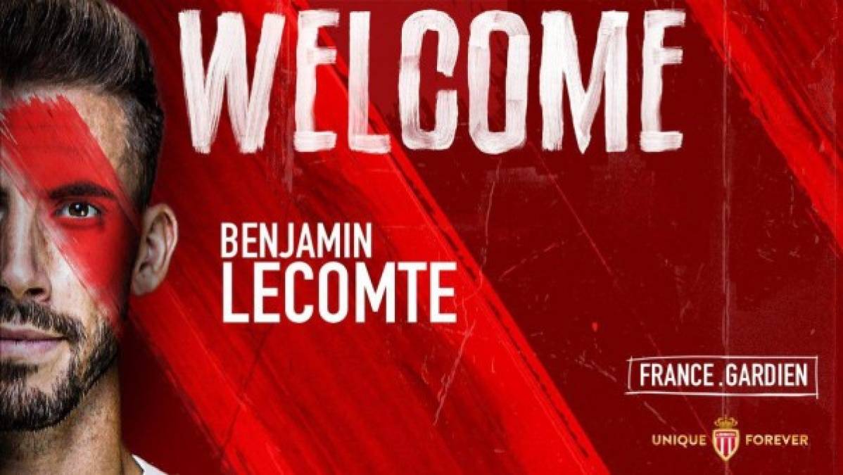 El Mónaco ha fichado al guardameta francés Benjamin Lecomte por 13.500.000 €. Firma hasta junio de 2024 y llega procedente del Montpellier.