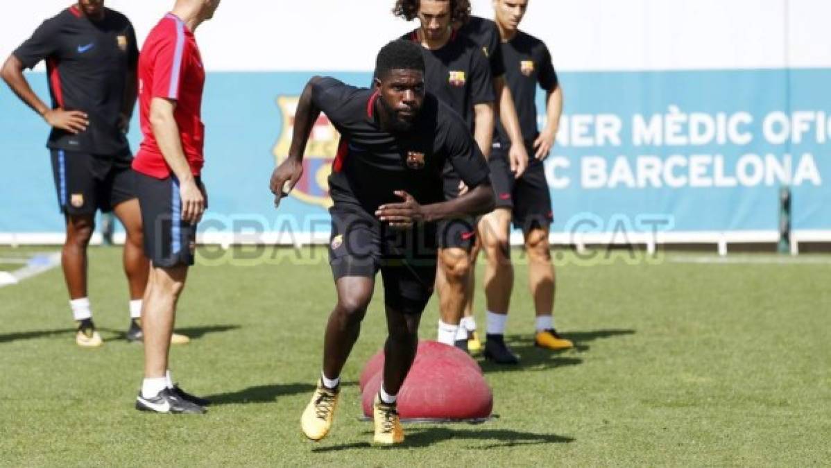 El zaguero Umtiti.