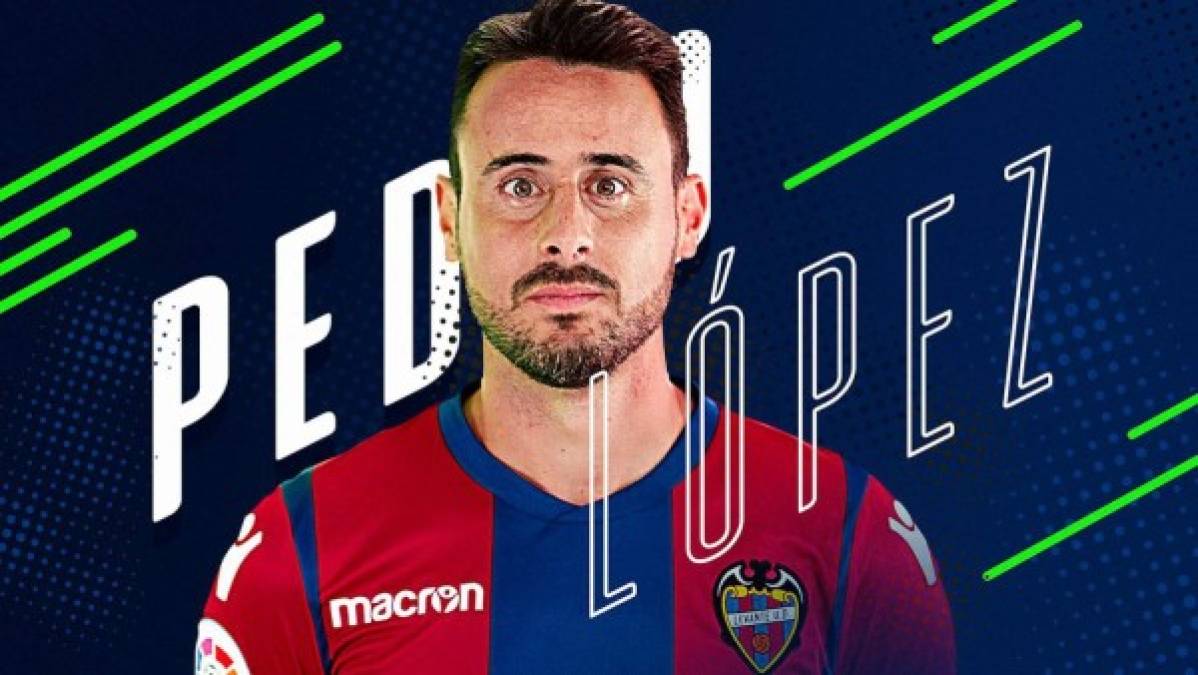 El Levante confirmó la prolongación hasta junio de 2019 del contrato del lateral derecho Pedro López, quien extiende de este modo el ciclo iniciado a mediados de 2011.