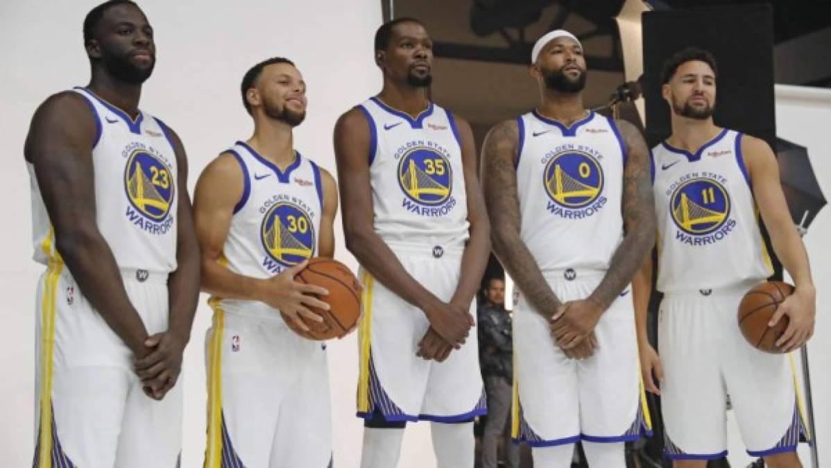 5. Golden State Warriors, 4.300 millones de dólares (NBA).