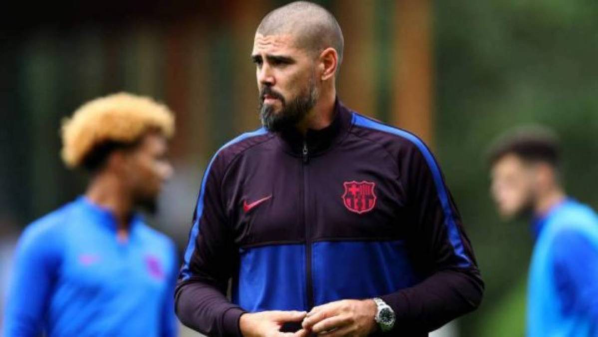 Víctor Valdés: El exfutbolista será el instructor de porteros de LA MASÍA en el Barcelona-