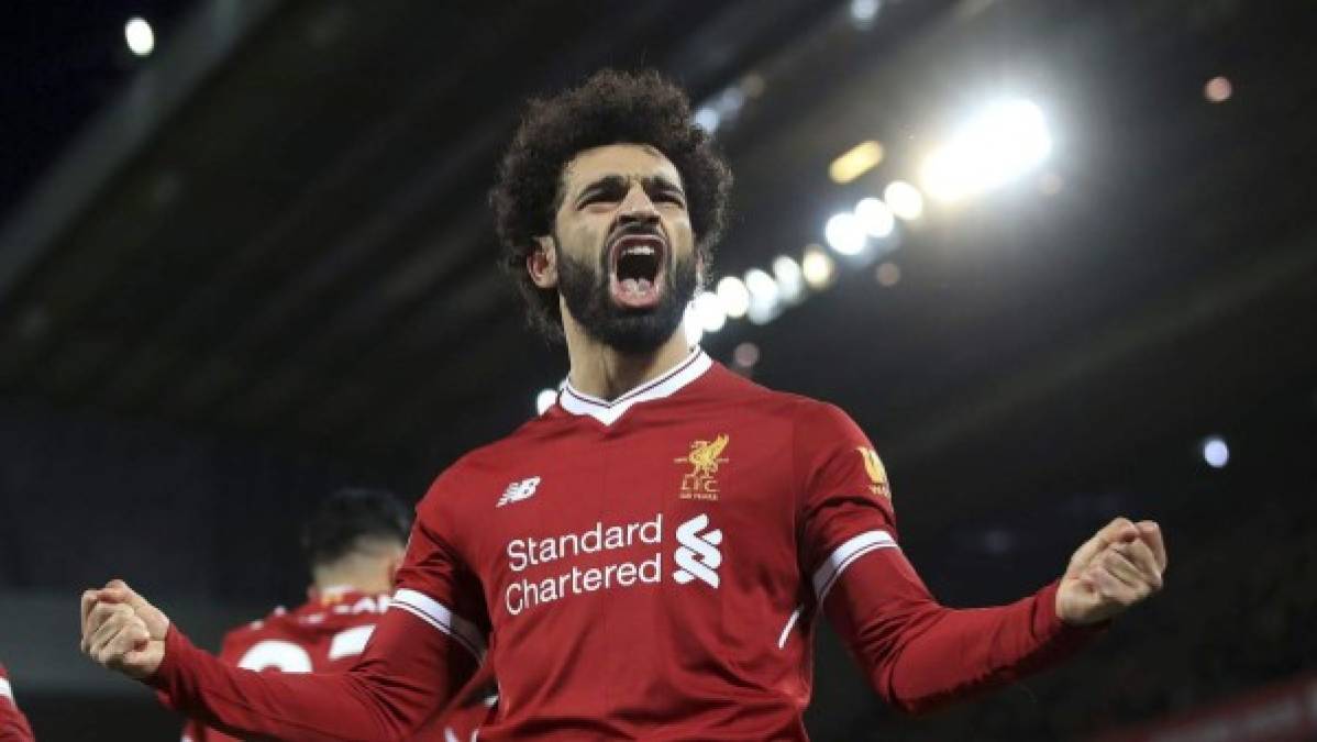 5. Mohamed Salah - El delantero egipcio del Liverpool tiene un valor de 150 millones de euros.