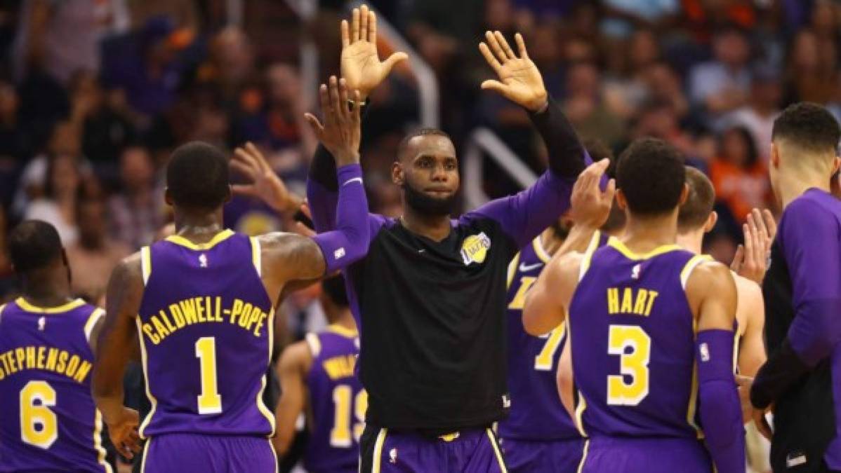 4. Los Ángeles Lakers, 4.400 millones de dólares (NBA).