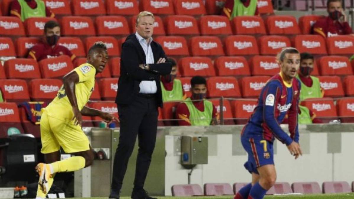 Ronald Koeman debutó con un gran triunfo de 4-0 ante Villarreal en la Liga, pero sigue planificando el tema de refuerzos y salidas en el Barcelona. Mundo Deportivo reveló hoy los jugadores que se irán y los que llegarían al club culé.