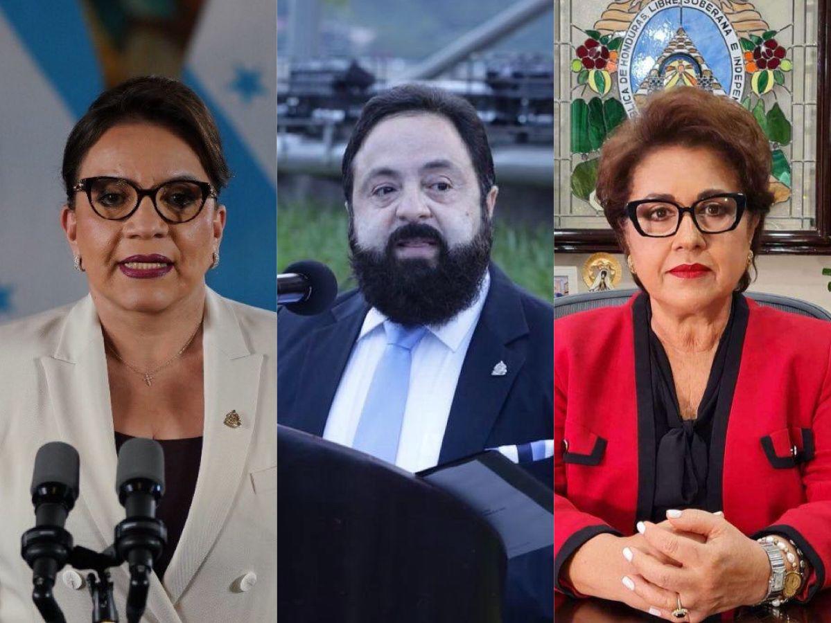 ¿Cuánto ganan Xiomara Castro, Luis Redondo y Rebeca Ráquel Obando?