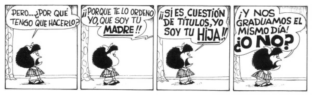 Mafalda vivió en el barrio porteño de San Telmo, en el número 371 de la calle Chile, muy cerca del hogar de Quino. “Aquí vivió Mafalda”, dice una placa en homenaje en el edificio.