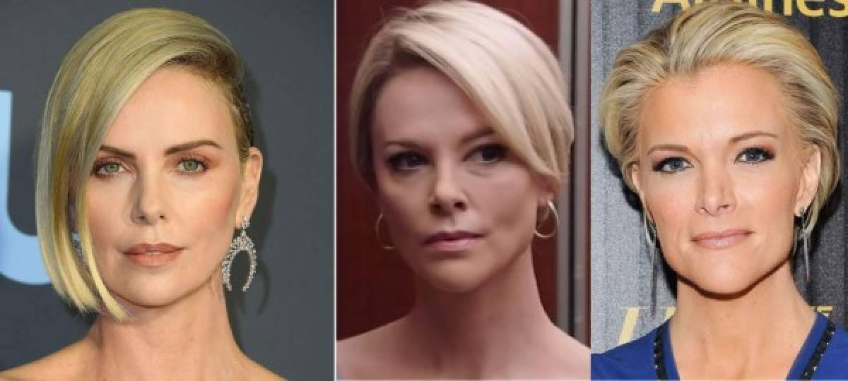 El caso de Theron es el más impresionante, pues muchos coinciden en que luce casi idéntica a Megyn Kelly, a quien da vida en la cinta dirigida por Jay Roach.<br/>