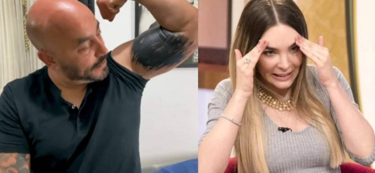El cantante Lupillo Rivera decidió retirarse el tatuaje que se había hecho en honor a Belinda, su supuesta exnovia. El artista compartió un video en sus redes sociales en el que muestra cómo fue el proceso para tapar el rostro de la bella cantante.