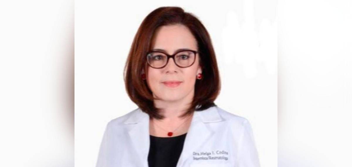 La doctora Helga Codina es la nueva presidenta del Colegio Médico de Honduras