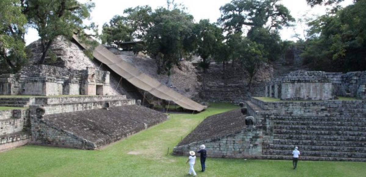 El parque arqueológico de Copán es la principal atracción de la zona con sus vestigios de incalculable valor por los datos que ofrecen sobre la vida de los mayas.