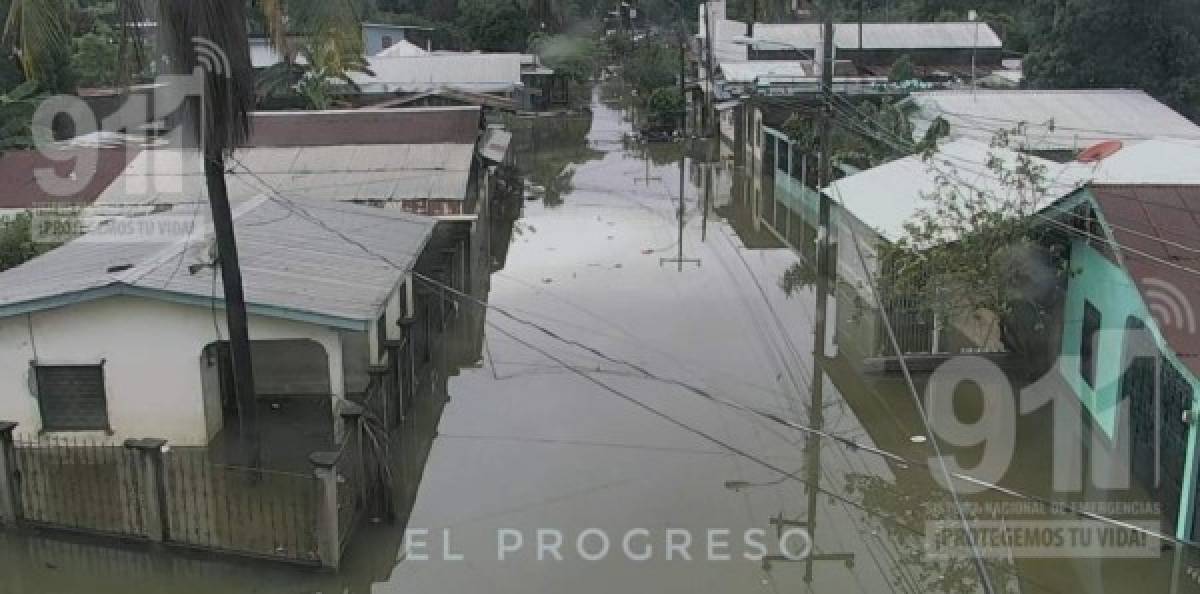 Calles de El Progreso.