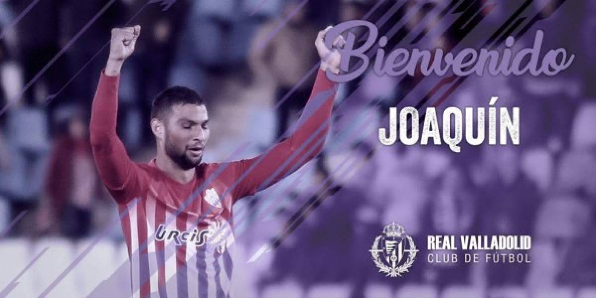 El Valladolid ha anunciado la llegada de Joaquín Fernández, central del Almería, hasta 2023.