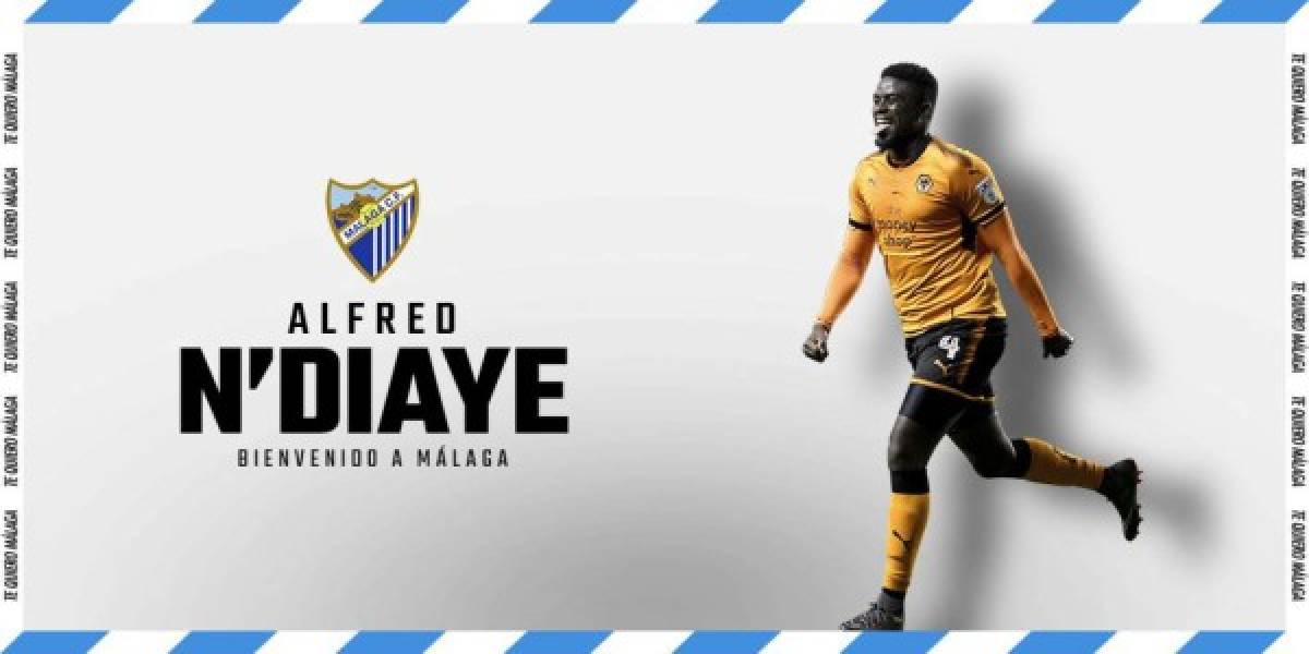 El Málaga obtiene la cesión del medio-defensivo senegalés Alfred N'Diaye, llega por una temporada.<br/>