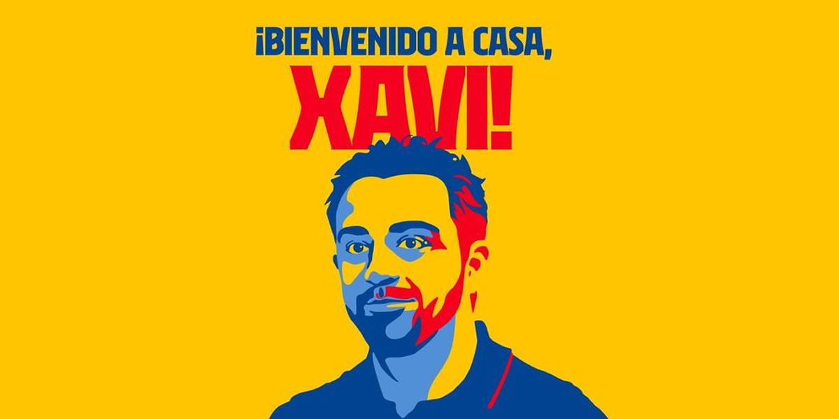 Oficial: Barcelona anuncia a Xavi Hernández como su nuevo entrenador