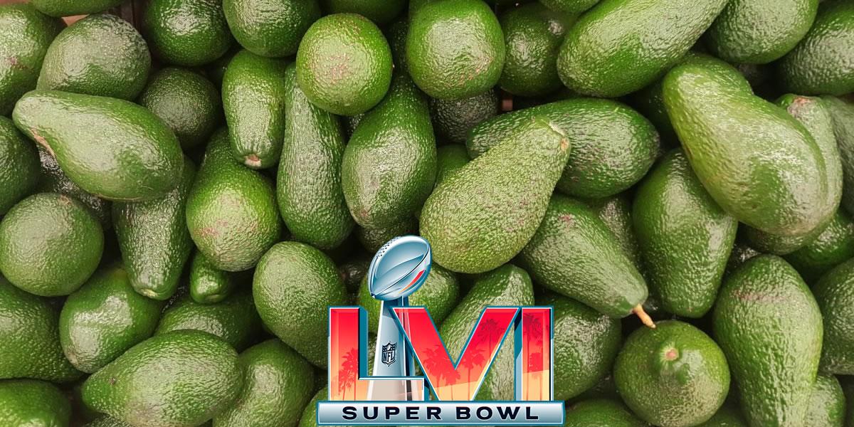 Aguacate, el invitado especial en el Super Bowl LVI