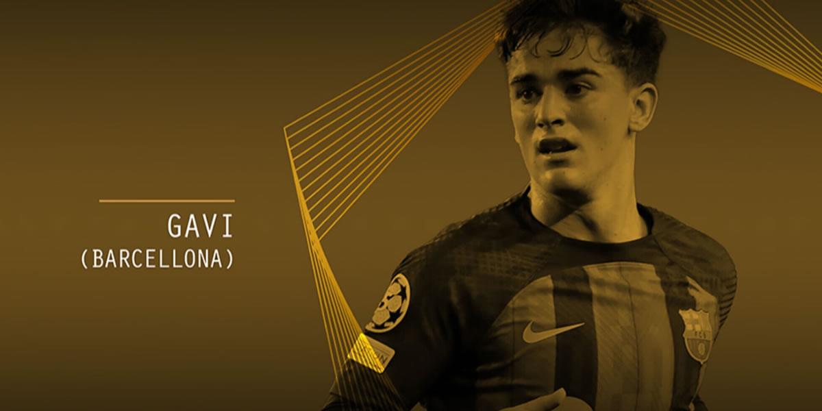 ¡Otro premio en el Barça! Gavi es el ganador del Golden Boy 2022