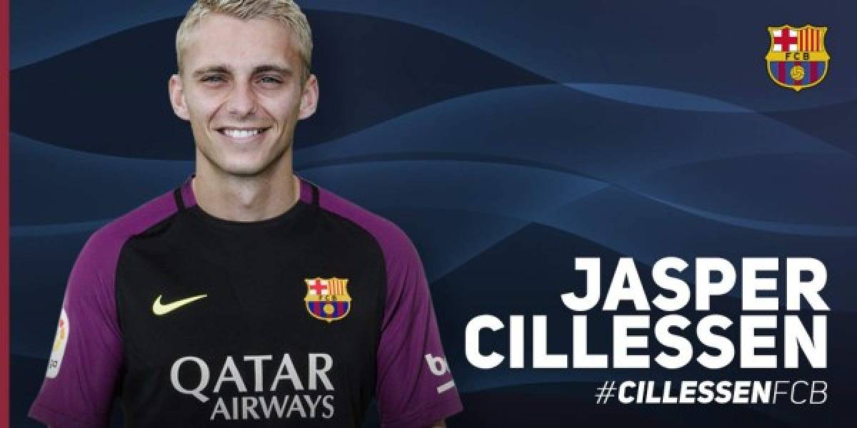 Jasper Cillessen, nuevo jugador del Barcelona. El equipo blaugrana ha hecho oficial la incorporación del portero holandés, tras pagar por él 13 millones de euros, más 2 de variables al Ajax. Firma para las cinco próximas temporadas.