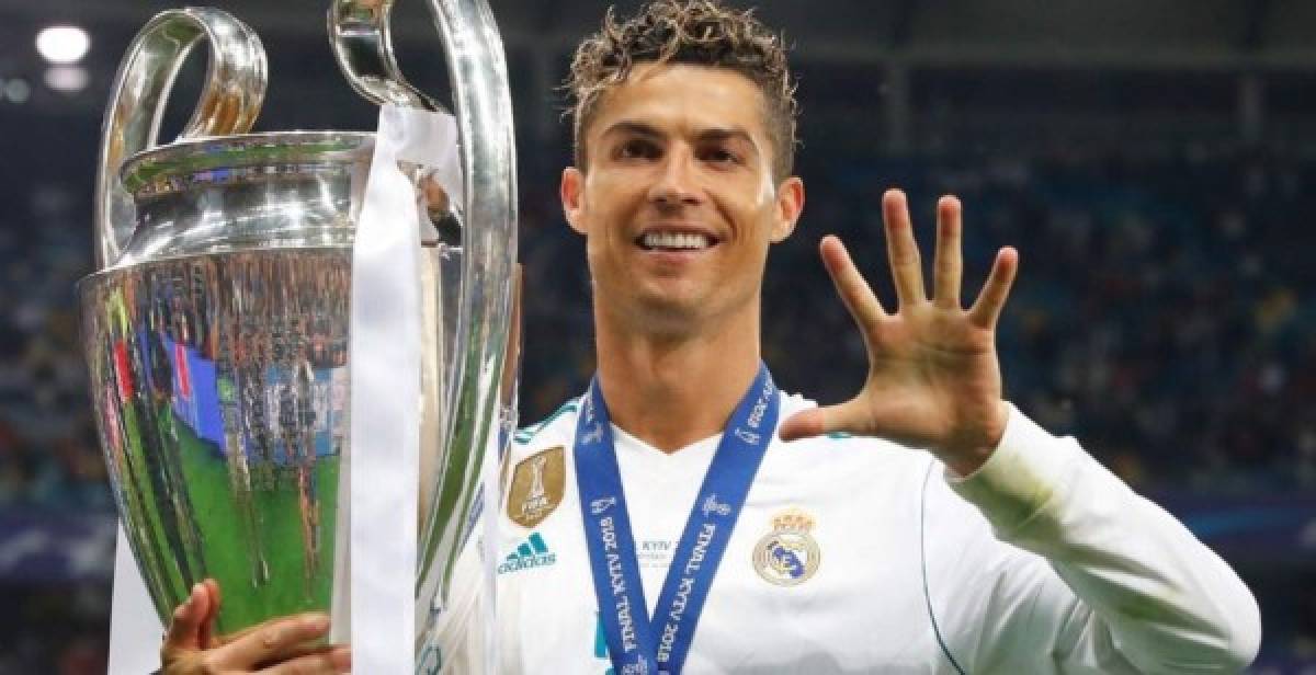 En el Real Madrid Cristiano ganó cuatro Champions.