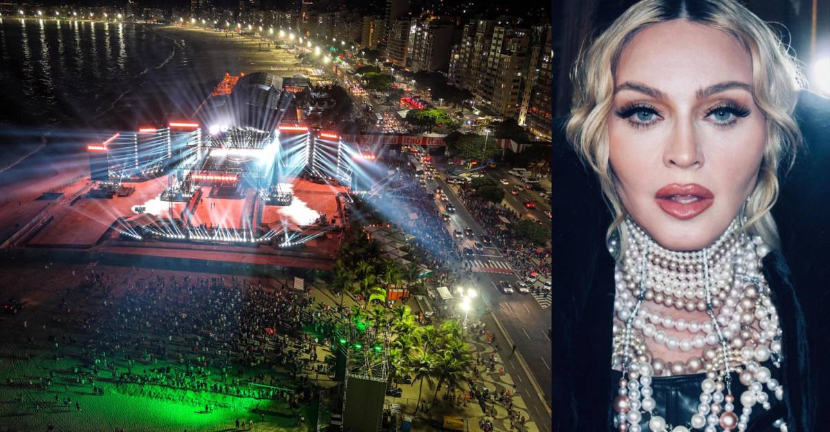 Miles de fans de Madonna se toman Río de Janeiro para su histórico concierto