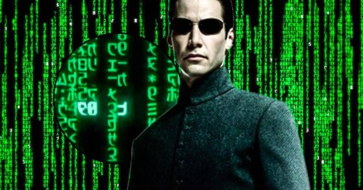 Escena de matrix.