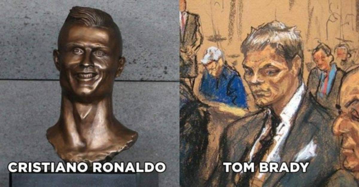 Otro de los memes que le han hecho a Cristiano Ronaldo.