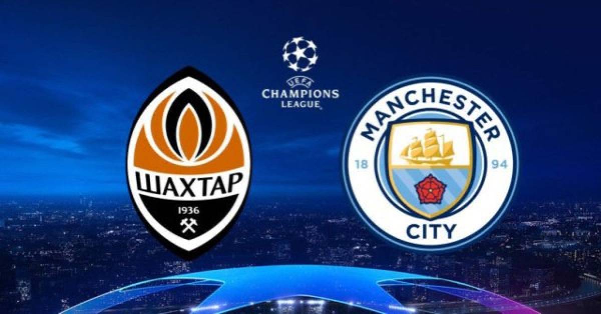 Shakhtar Donetsk vs Manchester City (Partido a realizarse el miércoles 18 de septiembre, comenzará a la 1:00 pm).
