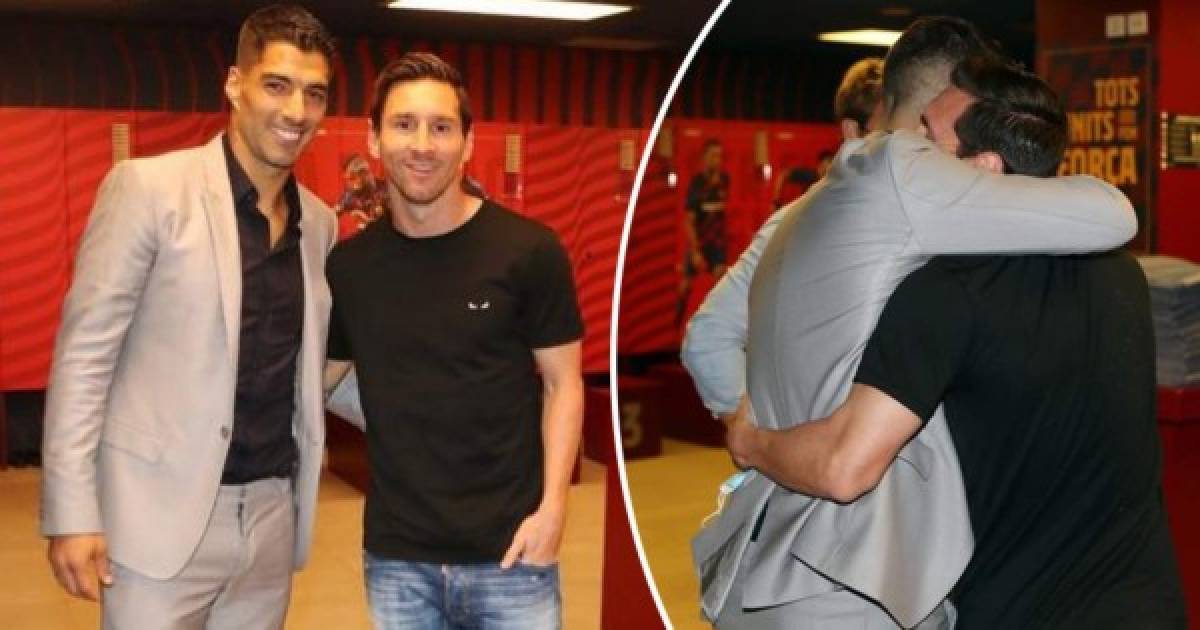 El capitán del Barcelona, Leo Messi, alabó este viernes a su amigo Luis Suárez como uno de 'los jugadores más importantes de la historia del club', afeando a la directiva azulgrana, con la frase 'que te echen como lo hicieron', en un mensaje en las redes sociales.