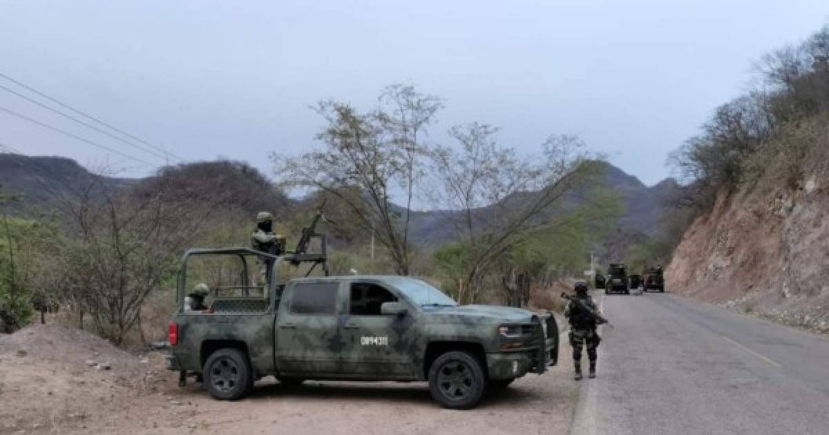 Al menos 16 personas murieron en dos enfrentamientos armados entre bandas rivales del narcotráfico en la sierra de Tepuche.