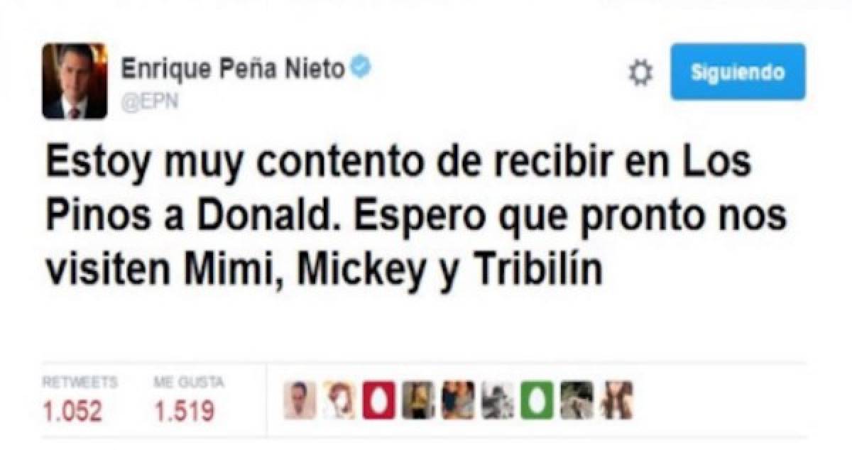 La etiqueta 'Trump no eres bienvenido' se ha convertido en tendencia en las últimas horas en Twitter.