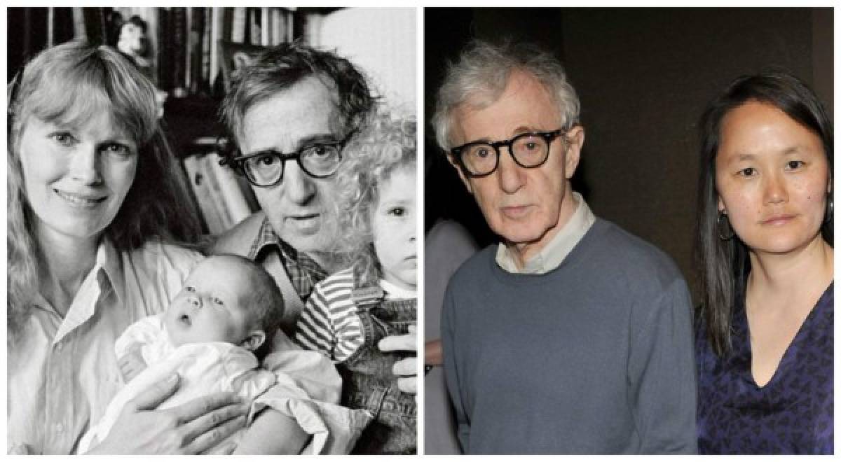 Este es el caso más retorcido de la lista. Mia Farrow fue pareja y musa del director norteamericano Woody Allen durante años. Tuvieron 3 hijos biológicos y otros más adoptados, entre los cuales se encontraba la surcoreana Soon-Yi. <br/>Farrow descubrió que su hija adoptiva mantenía una relación con su 'padre' Woody Allen, en ese entonces Soon-Yi era menor de edad. Allen reconoció la relación el amorío con su hija adoptiva 35 años menor y entre mucha controversia, Farrow le pidió el divorcio tras 10 años de matrimonio. <br/>Soon-Yi y Allen se casaron en diciembre de 1997, actualmente tienen dos hijos adoptivos y son una de las parejas más sólidas de Hollywood.