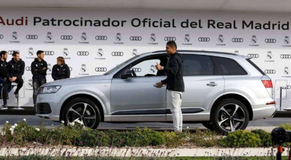 Casemiro . El brasileño se llevó un Audi Q7 Sport 3.0 TDI quattro tiptronic color plata Floret con un valor de 74.050 euros.