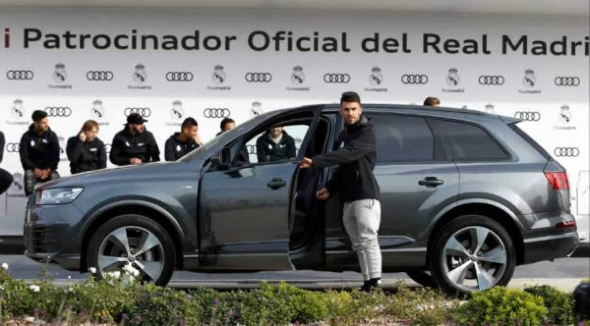 Dani Ceballos - El centrocampista se llevó un Audi Q7 Sport 3.0 TDI quattro tiptronic color gris Daytona con un valor de 74.050 euros.