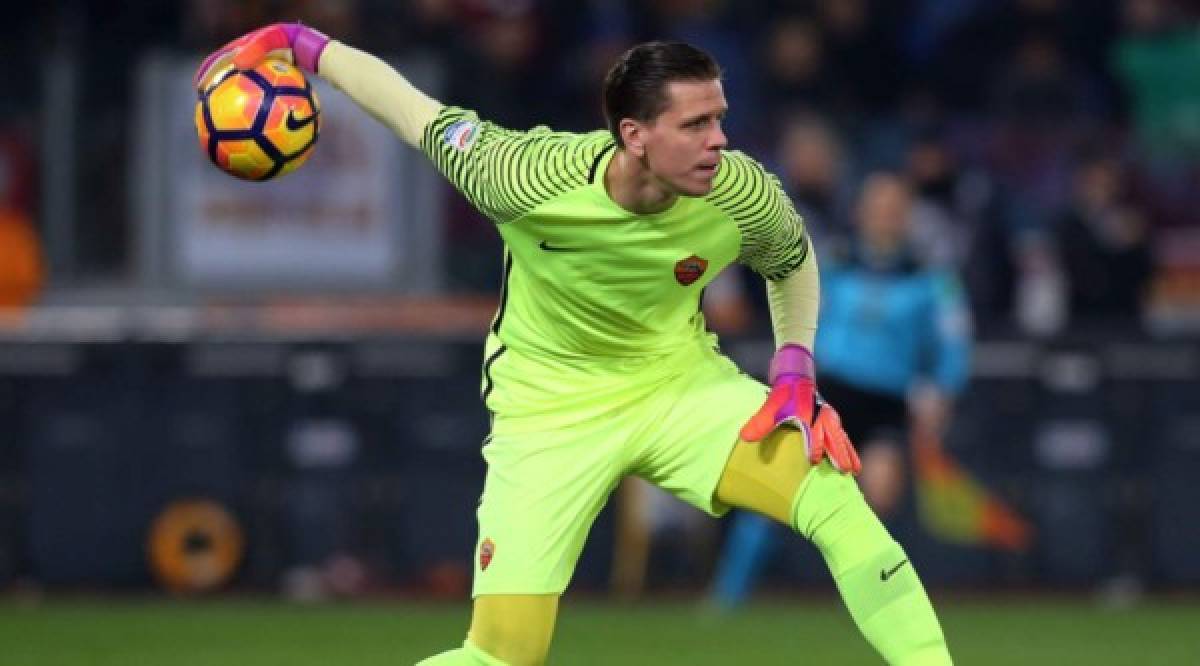 Szczesny : El arquero de la Roma cuya ficha le pertenece al Arsenal estaría siendo nuevo fichaje del Napoli.